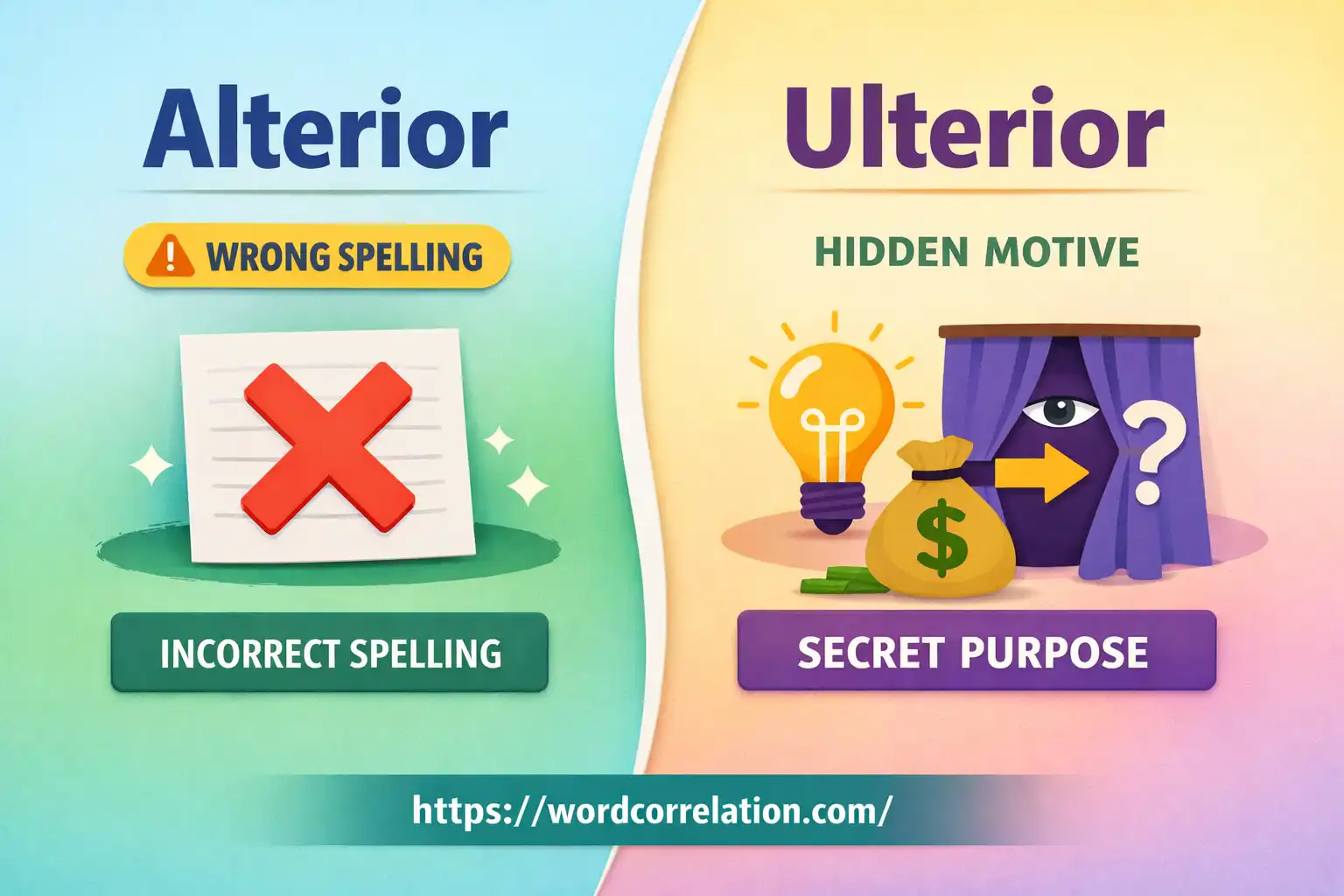 Alterior or Ulterior