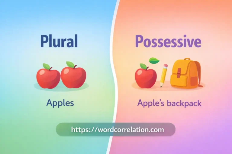 Plural or Possessive