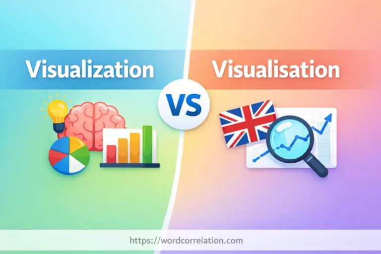 Visualization vs Visualisation
