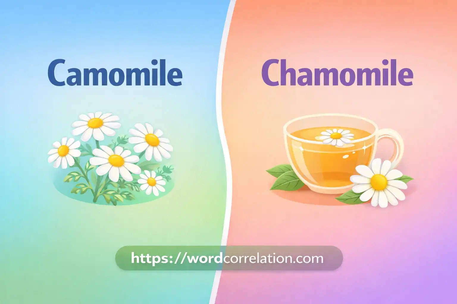Camomile or Chamomile