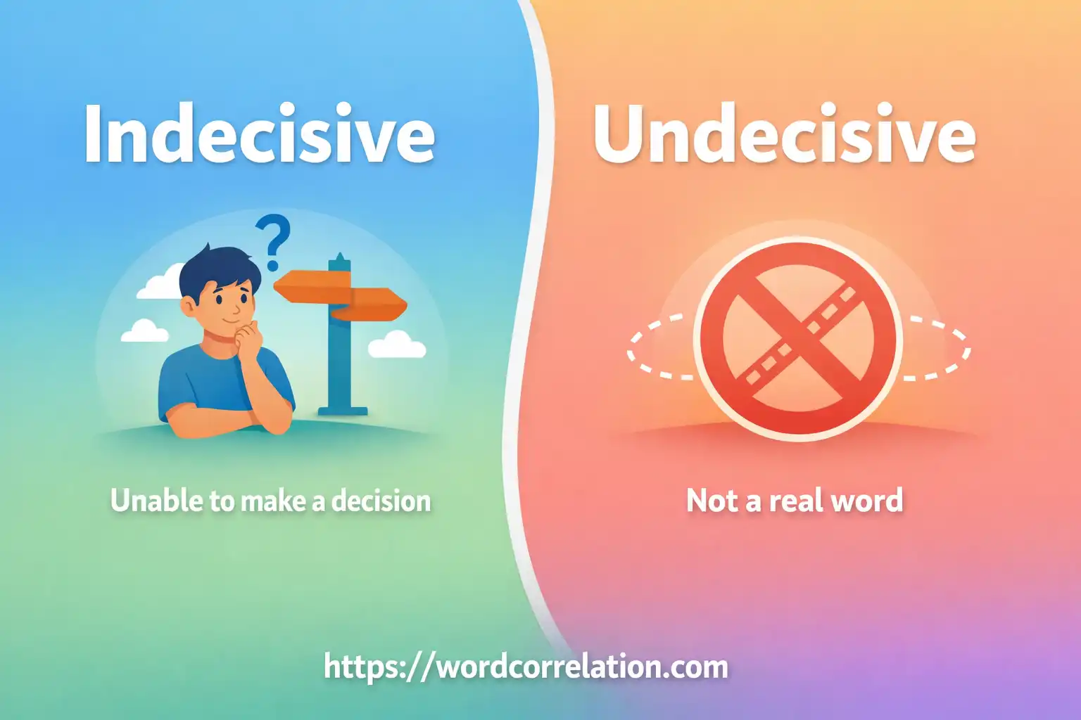 Indecisive or Undecisive