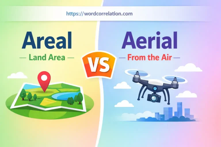 areal vs aerial