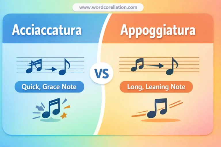 acciaccatura vs appoggiatura
