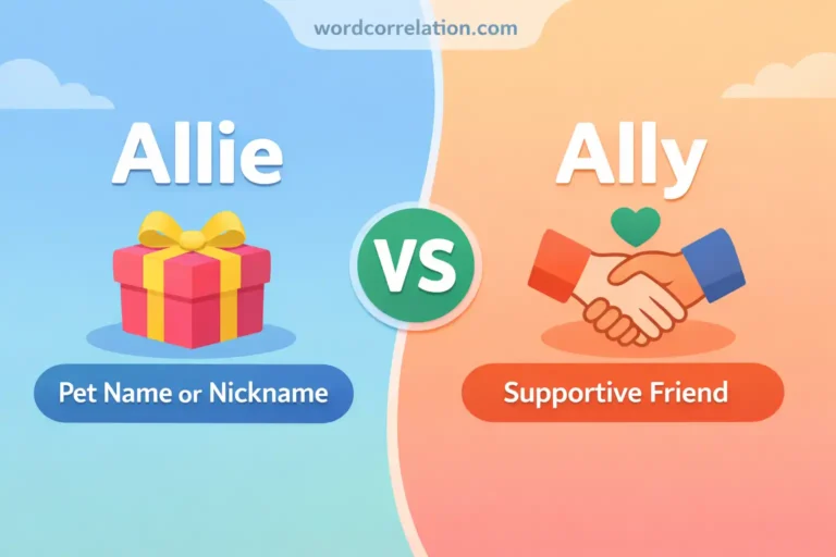 allie vs ally