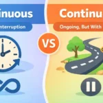 continuous vs continuing