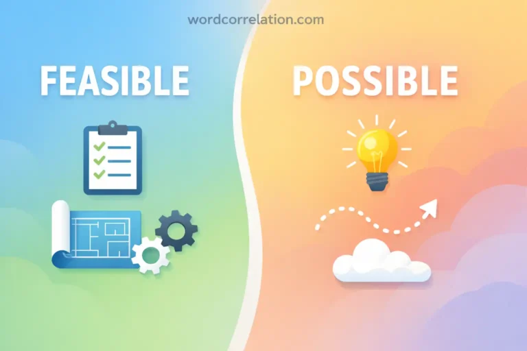 feasible vs possible