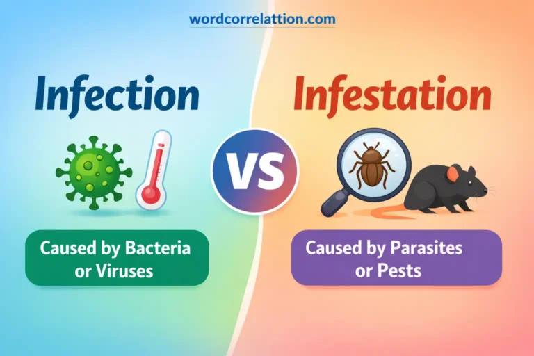 infection vs infestation