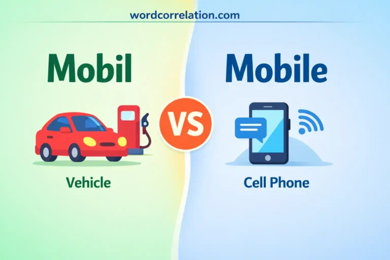 mobil vs mobile