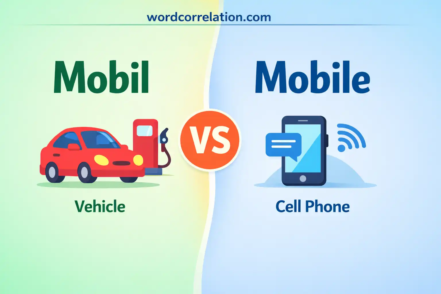 mobil vs mobile