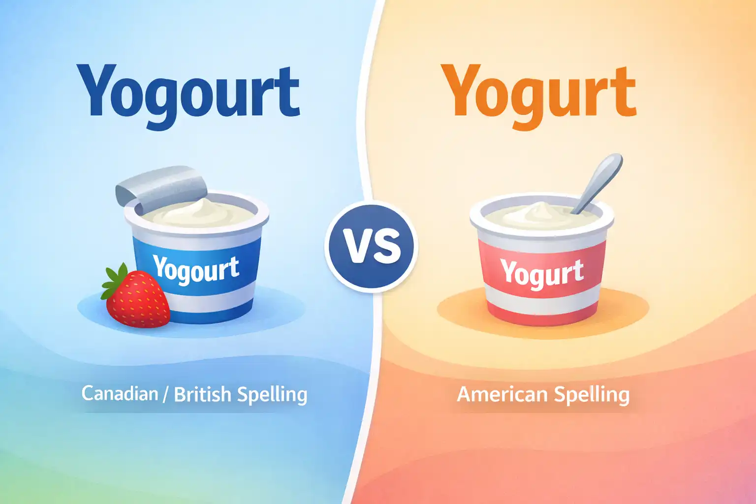yogourt vs yogurt
