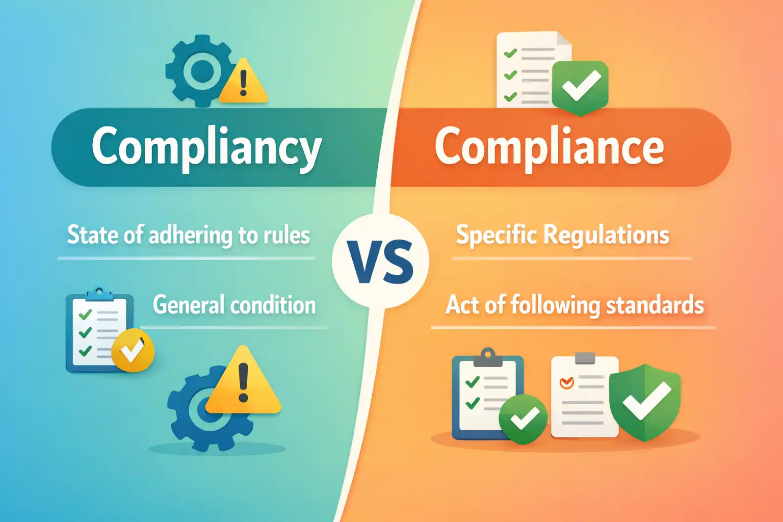 compliancy vs compliance