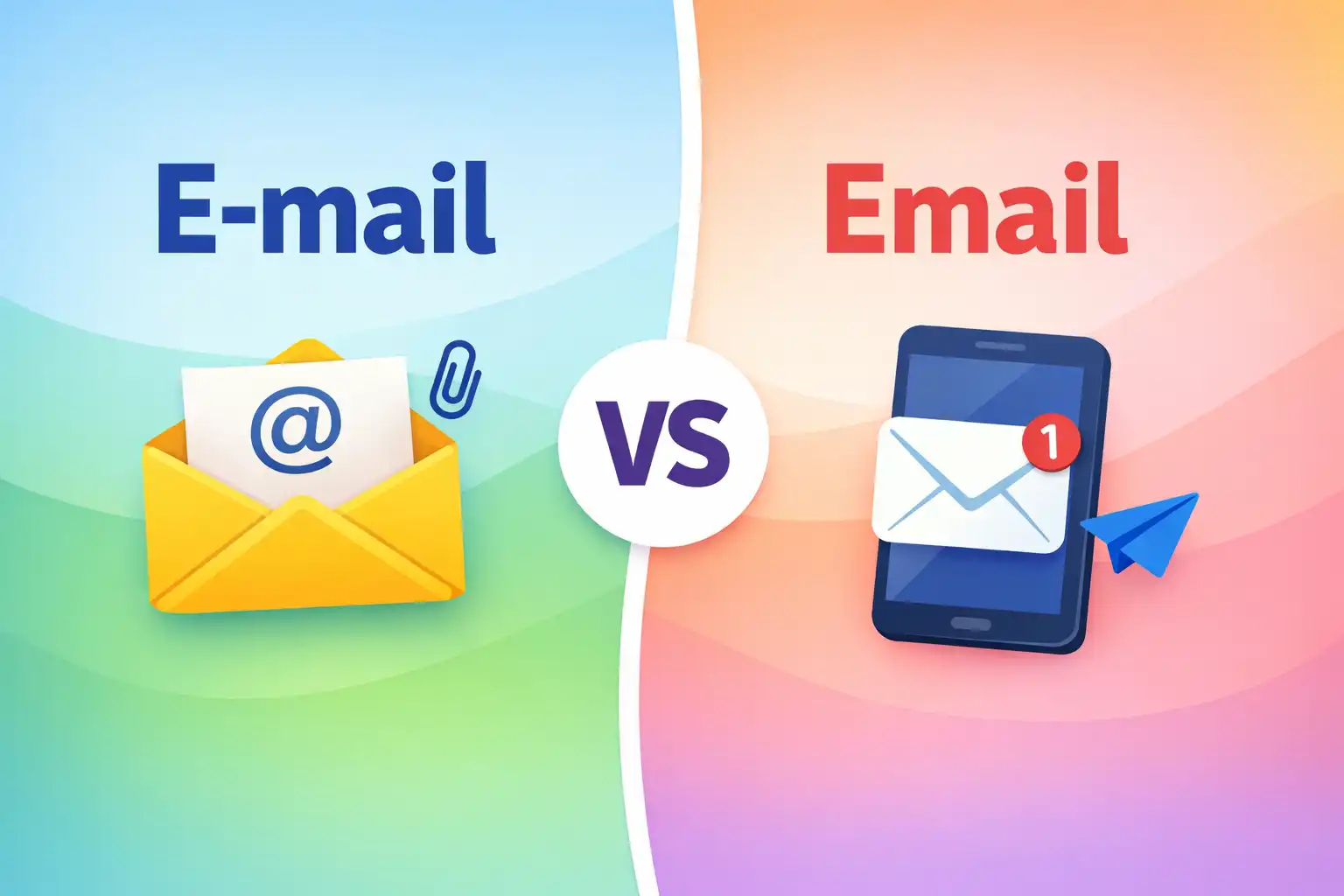 e-mail vs email