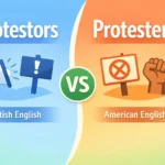 protestors vs protesters