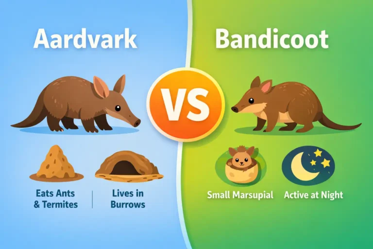 aardvark vs bandicoot