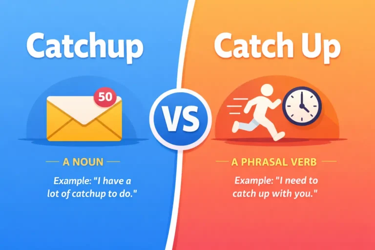 catchup vs catch up