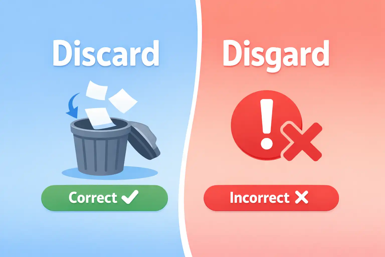 discard or disgard