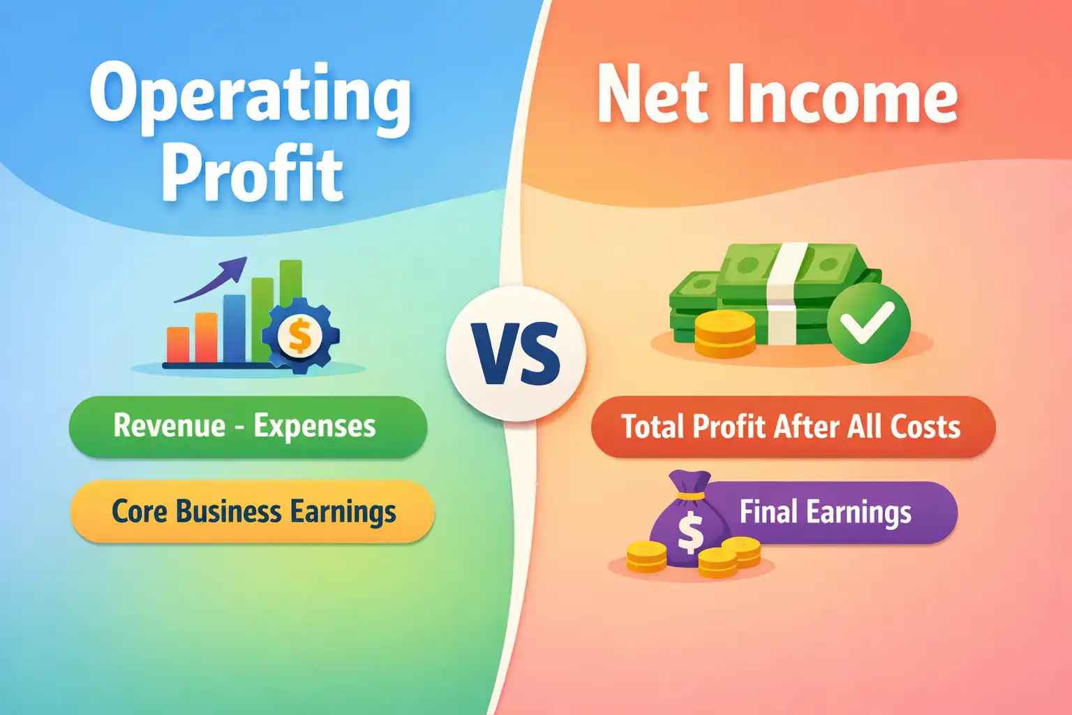 operating profit vs net income