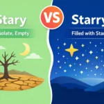 stary or starry