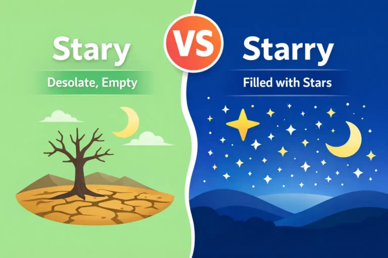 stary or starry