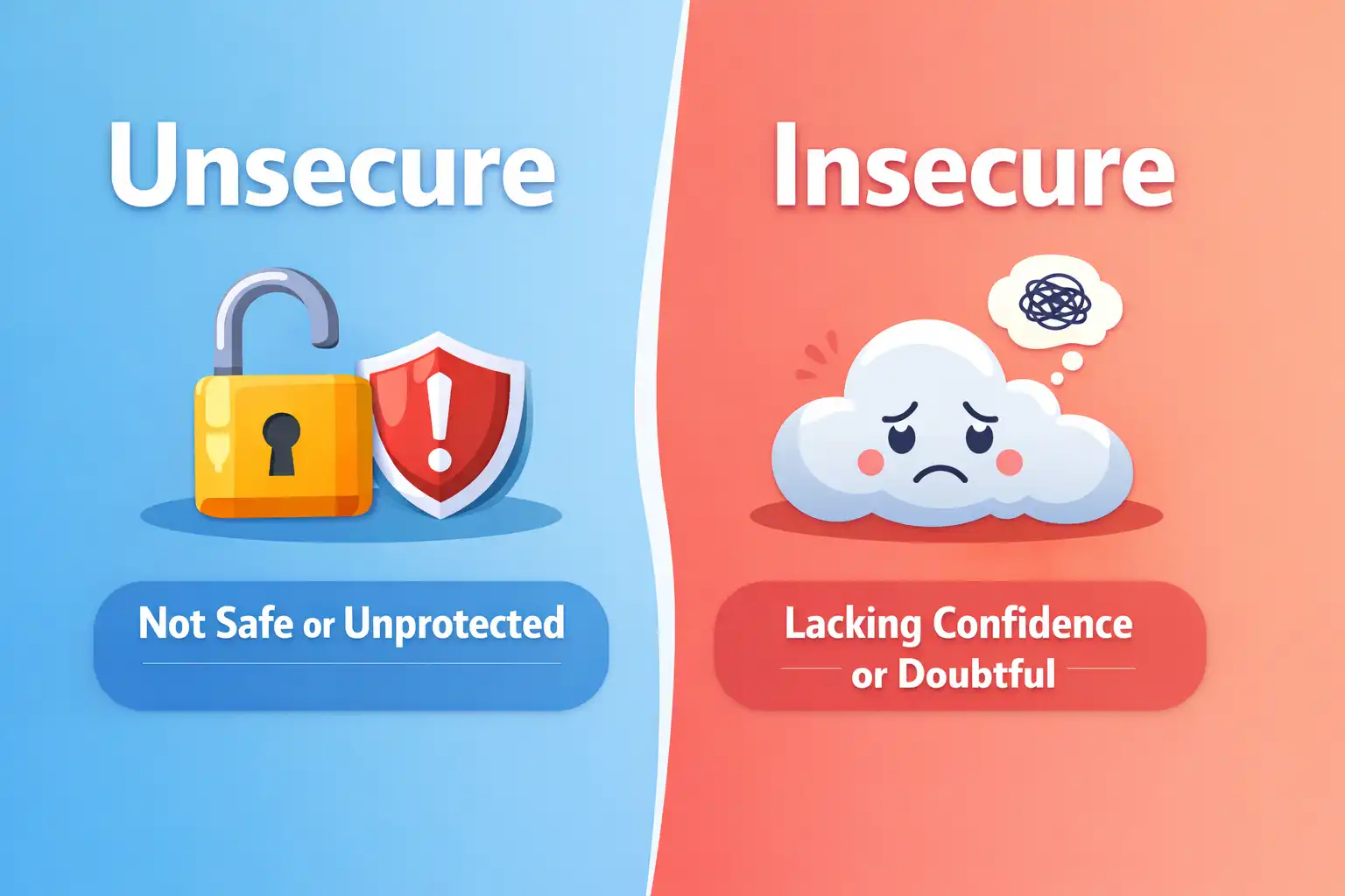 unsecure vs insecure