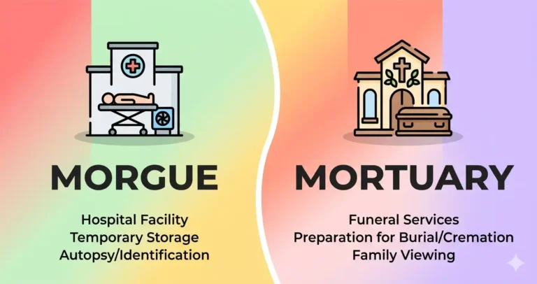 Morgue vs Mortuary