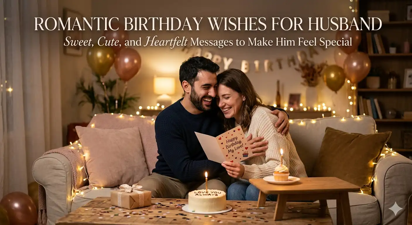 romantic birthday wishes for husband