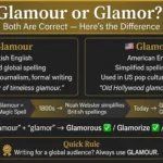 glamour or glamor