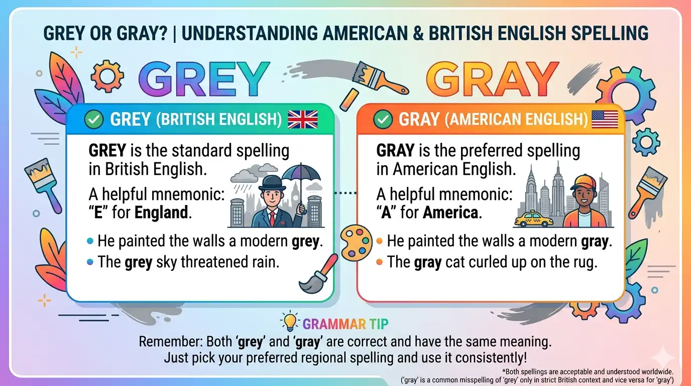 Grey or Gray