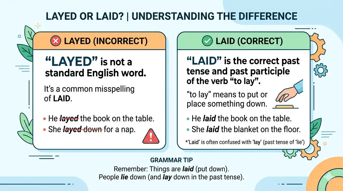 Layed or Laid
