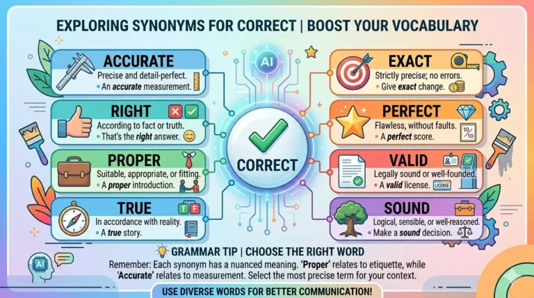 synonyms for correct